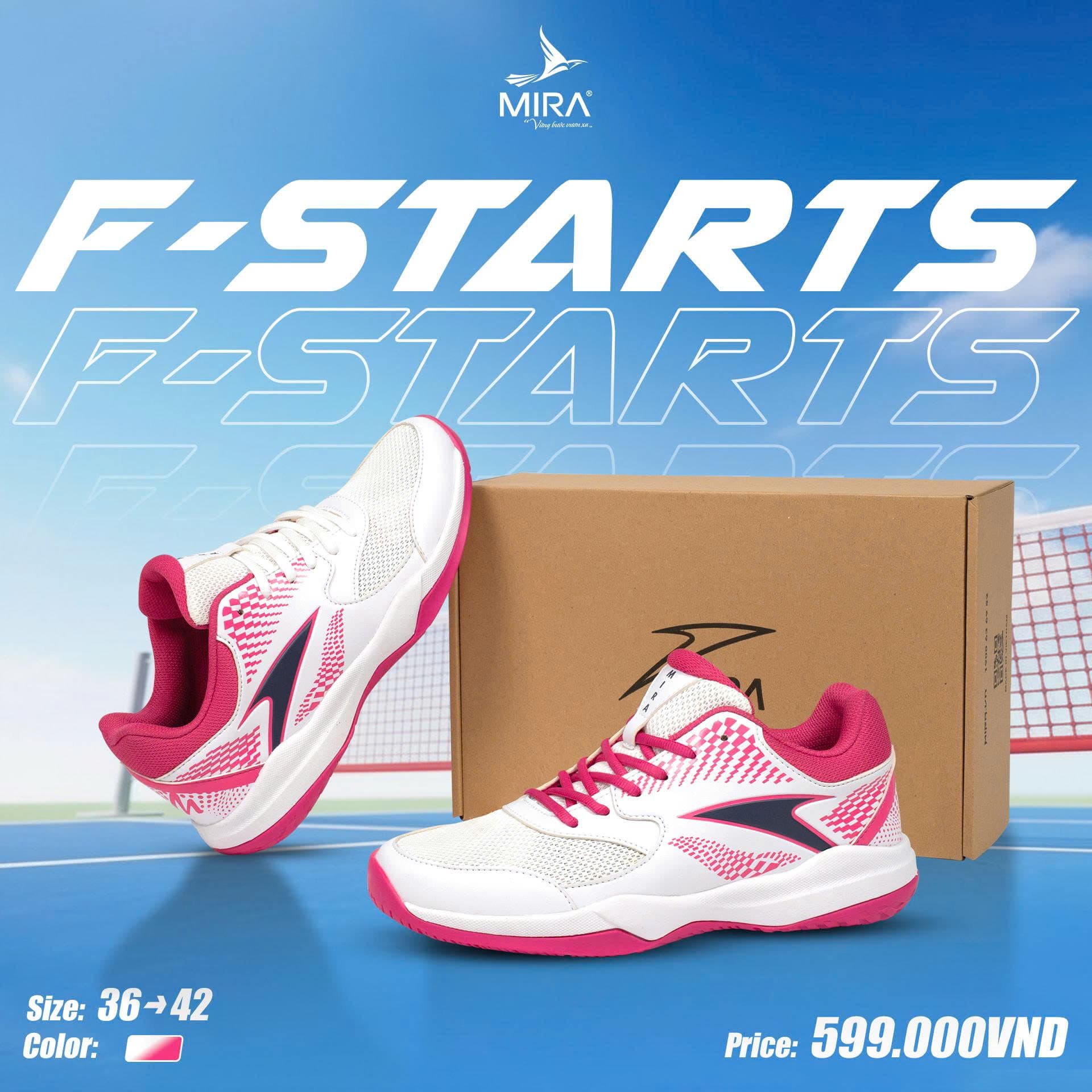Giày Pickleball Mira F-STARTS