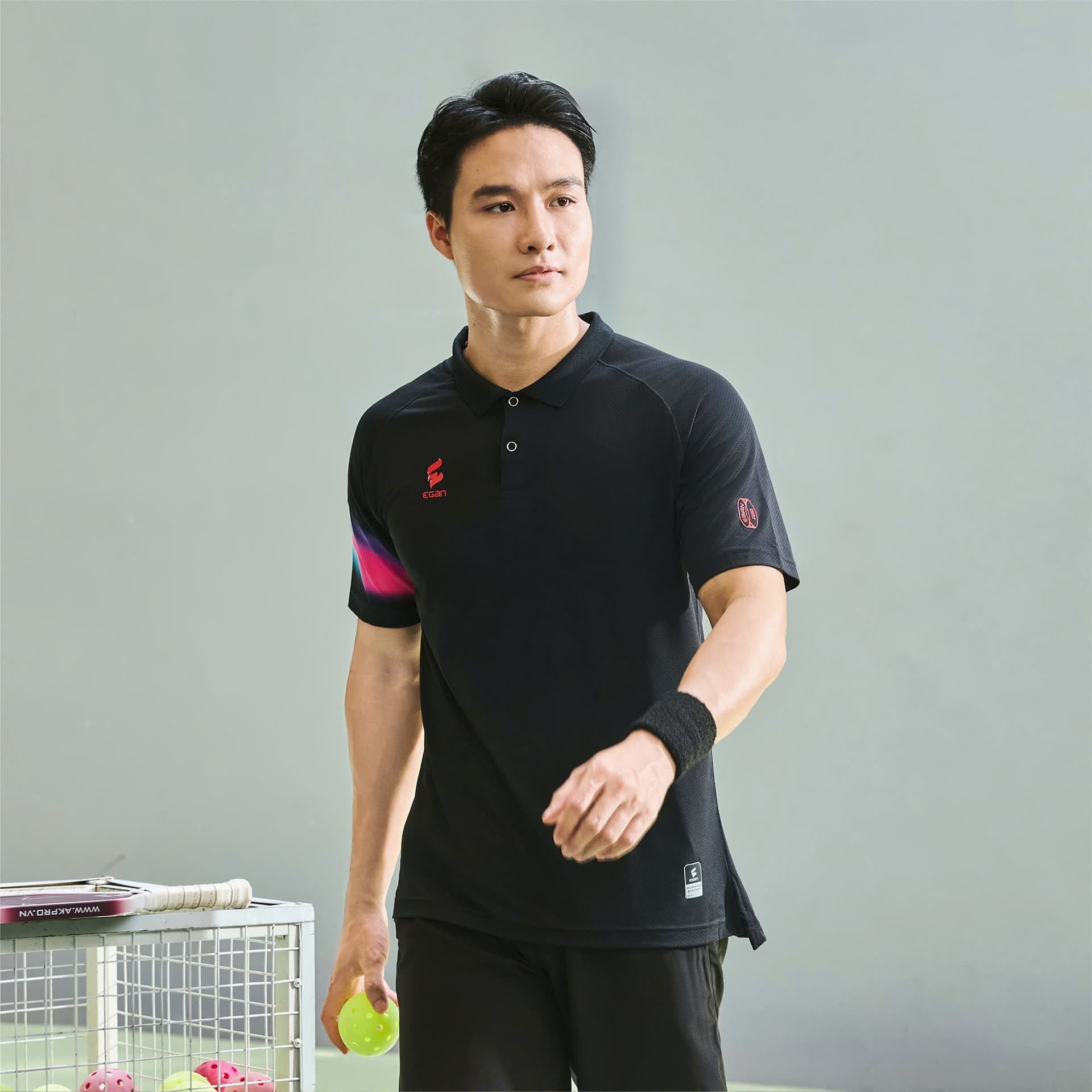 Áo Thể Thao Egan Air / POLO Họa Tiết Tay
