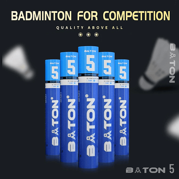 Quả Cầu Lông Baton BT-NO.5 (speed 74)