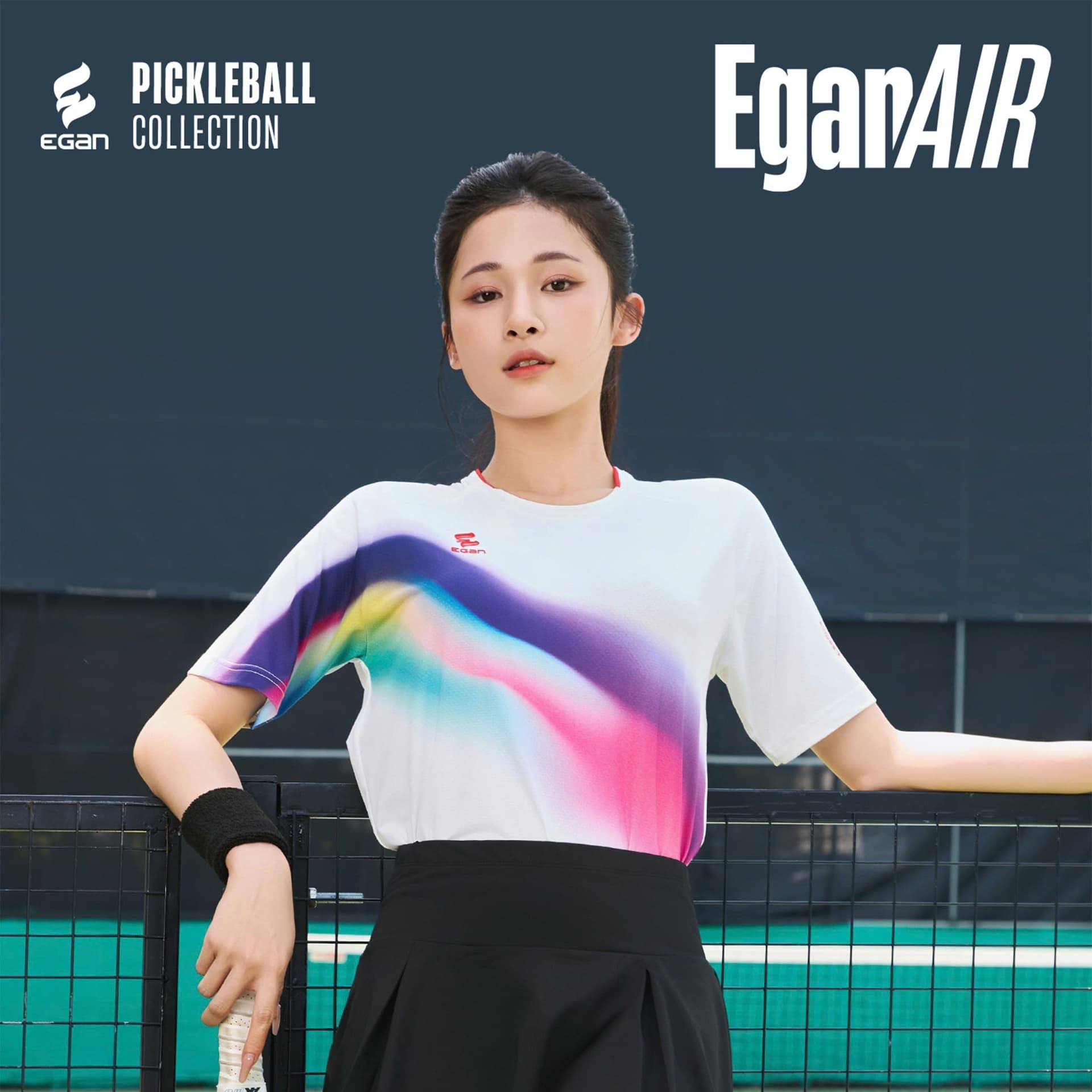 Áo Thể Thao Egan Air / T-Shirt Họa Tiết Thân